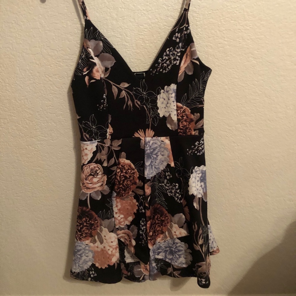Windsor floral romper!